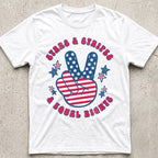 Stars Stripes Equal Rights Distress T-Shirt