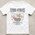 Stars Stripes Reproductive Rights Eagle T-Shirt