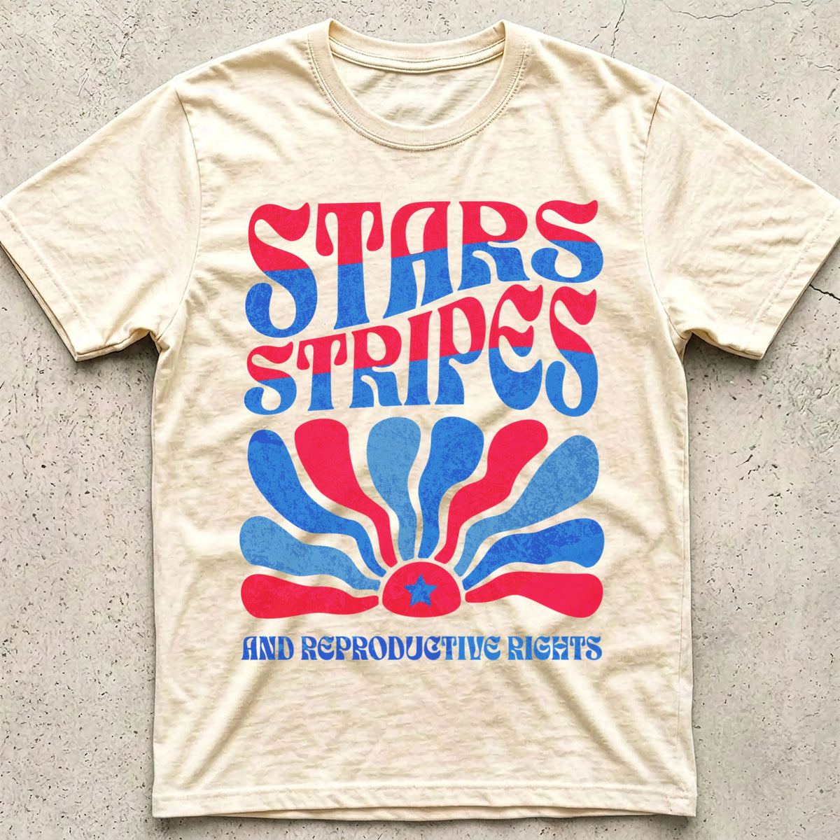 Stars Stripes Reproductive Rights T-Shirt