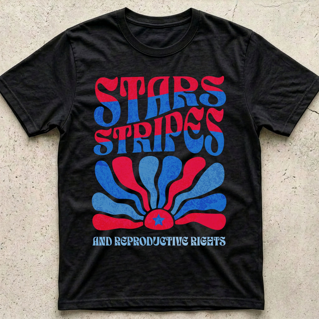 Stars Stripes Reproductive Rights T-Shirt