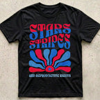 Stars Stripes Reproductive Rights T-Shirt