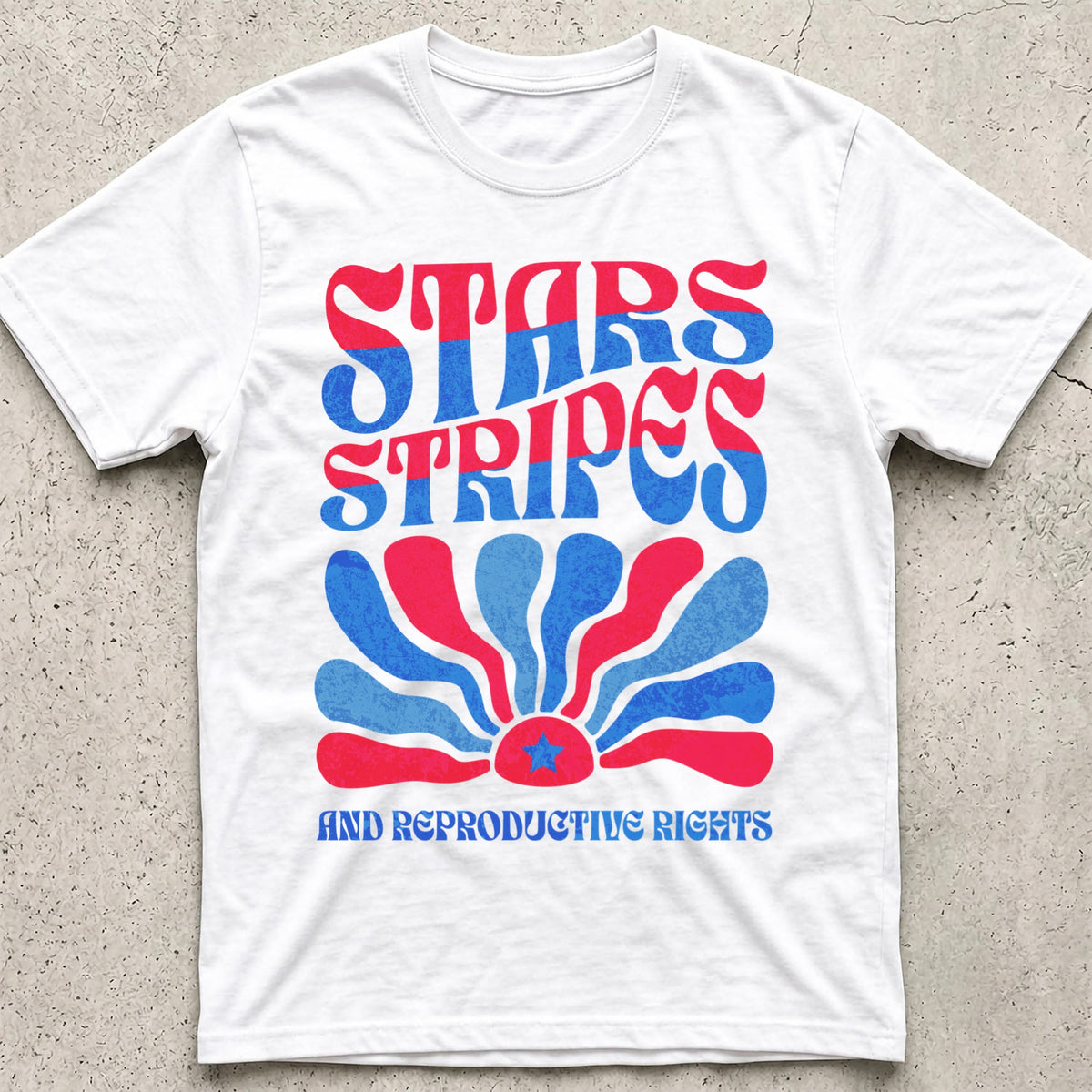 Stars Stripes Reproductive Rights T-Shirt