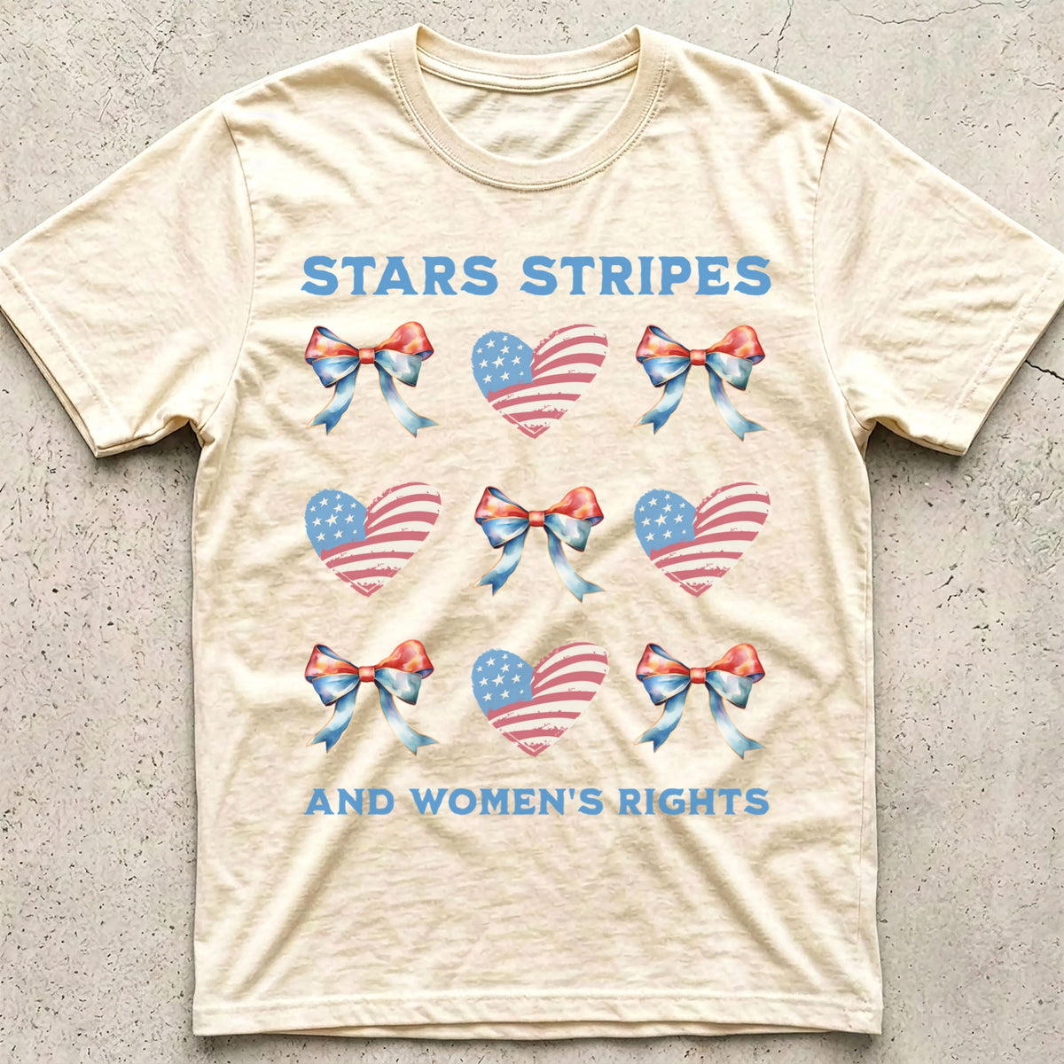 Stars Stripes Women's Rights T-Shirt
