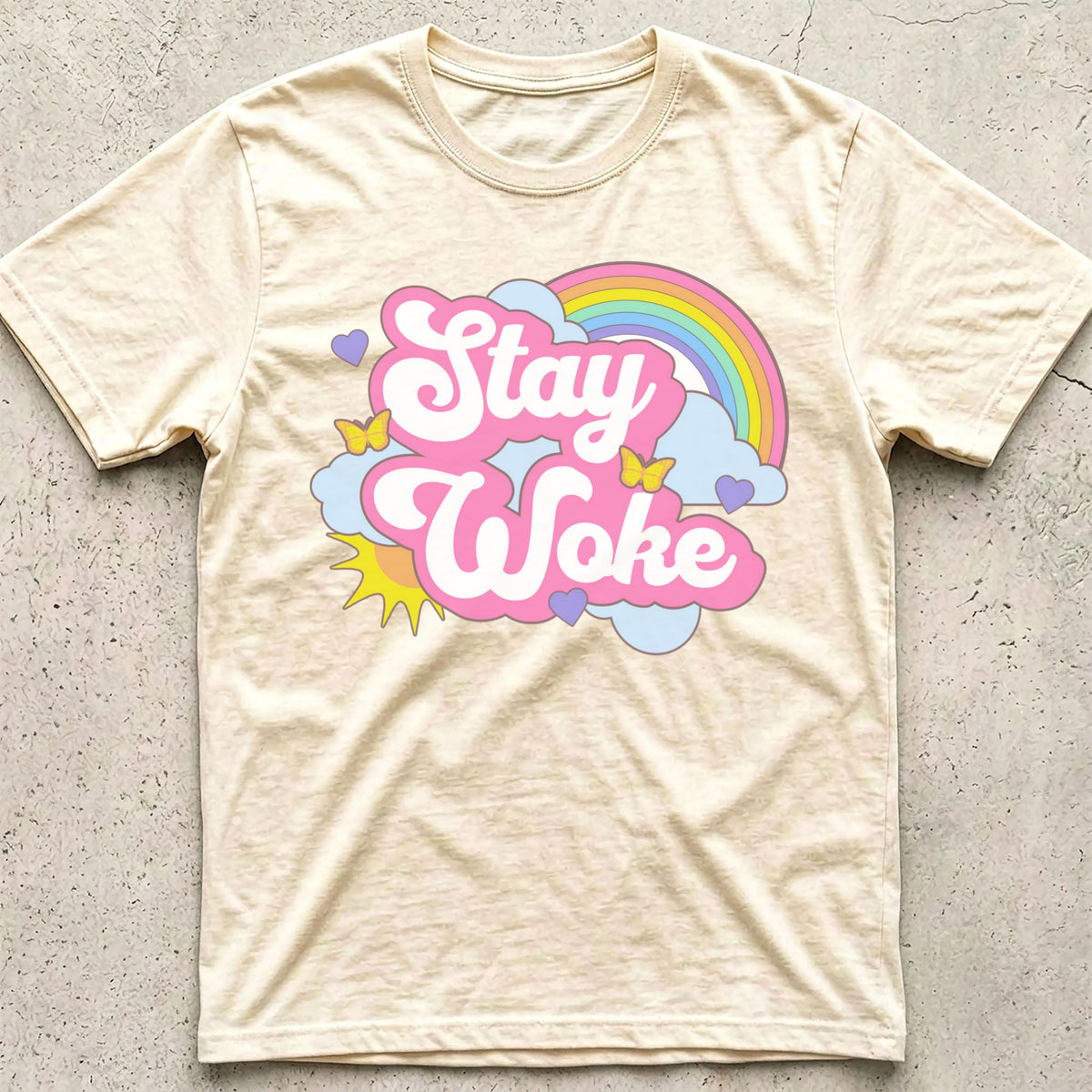 Stay Woke Rainbow T-Shirt