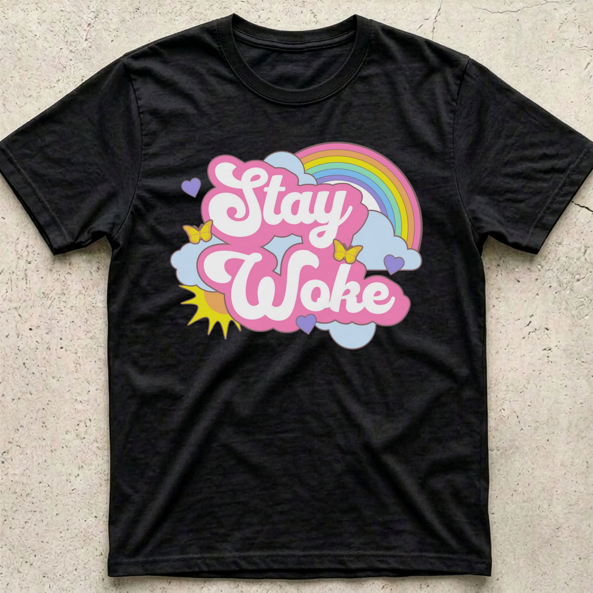 Stay Woke Rainbow T-Shirt