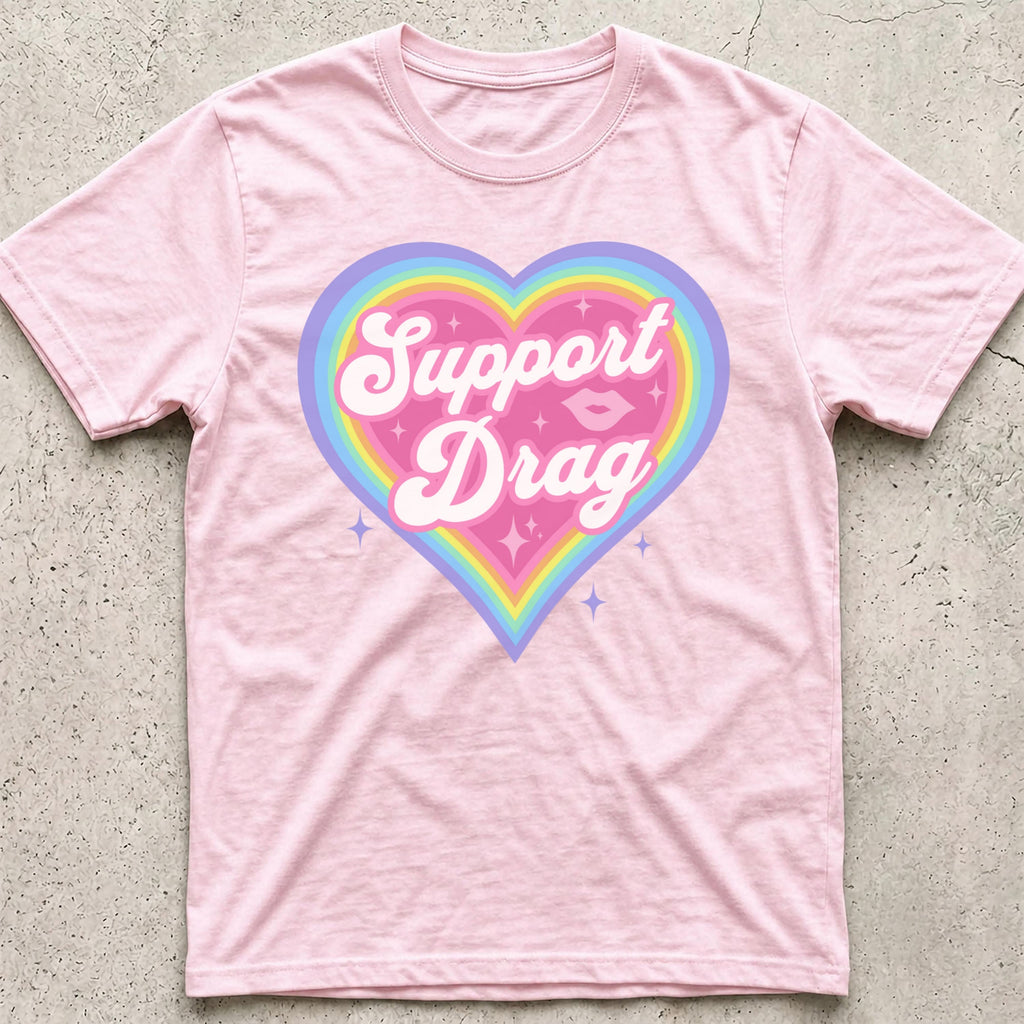 Support Drag Heart T-Shirt