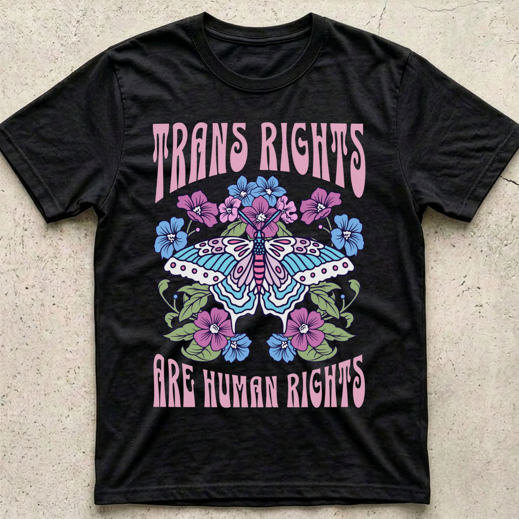 Trans Rights Butterfly T-Shirt