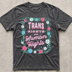 Trans Rights Floral T-Shirt