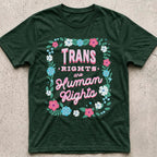 Trans Rights Floral T-Shirt