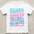 Trans Rights Human Rights Boho T-Shirt