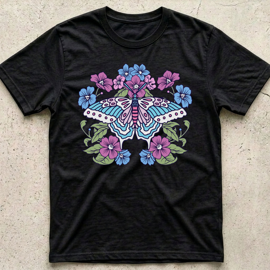 Trans Rights Subtle Butterfly T-Shirt