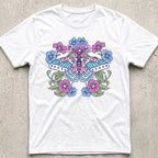 Trans Rights Subtle Butterfly T-Shirt