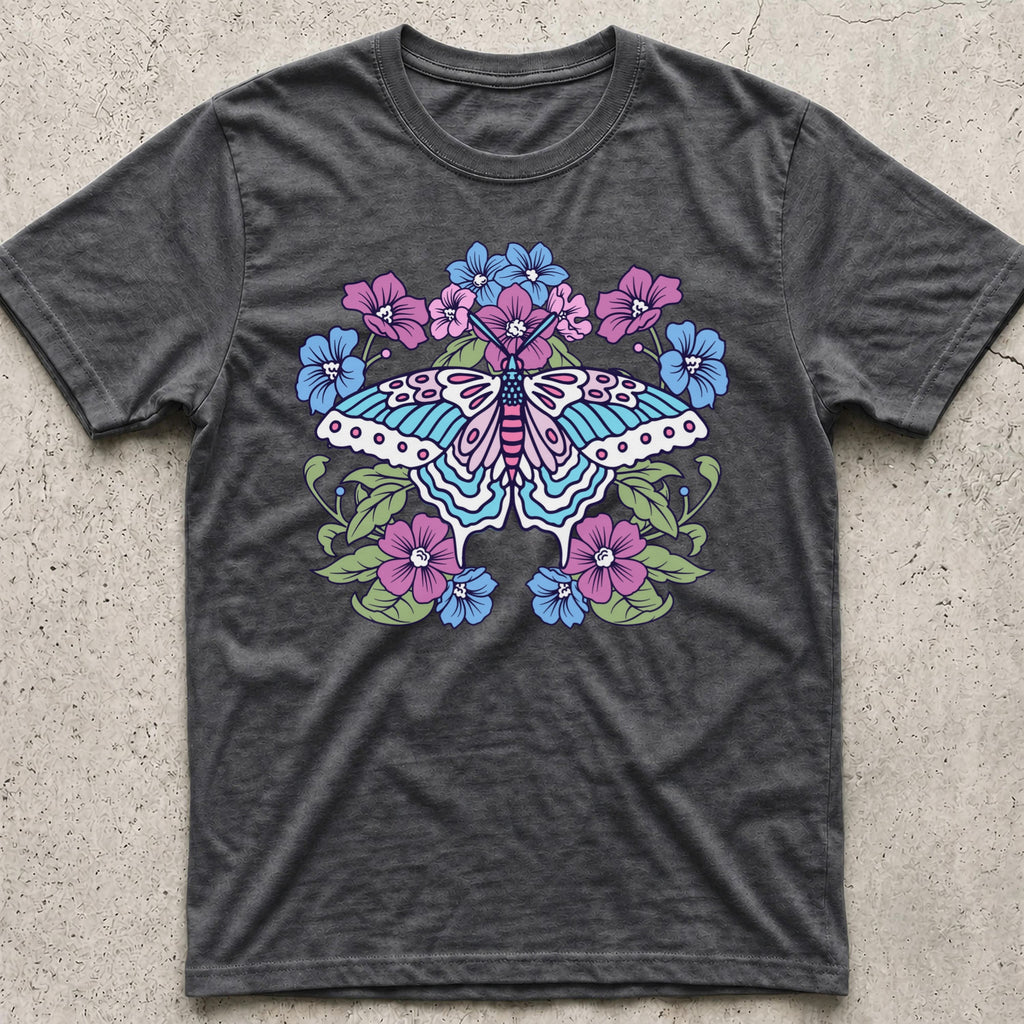 Trans Rights Subtle Butterfly T-Shirt