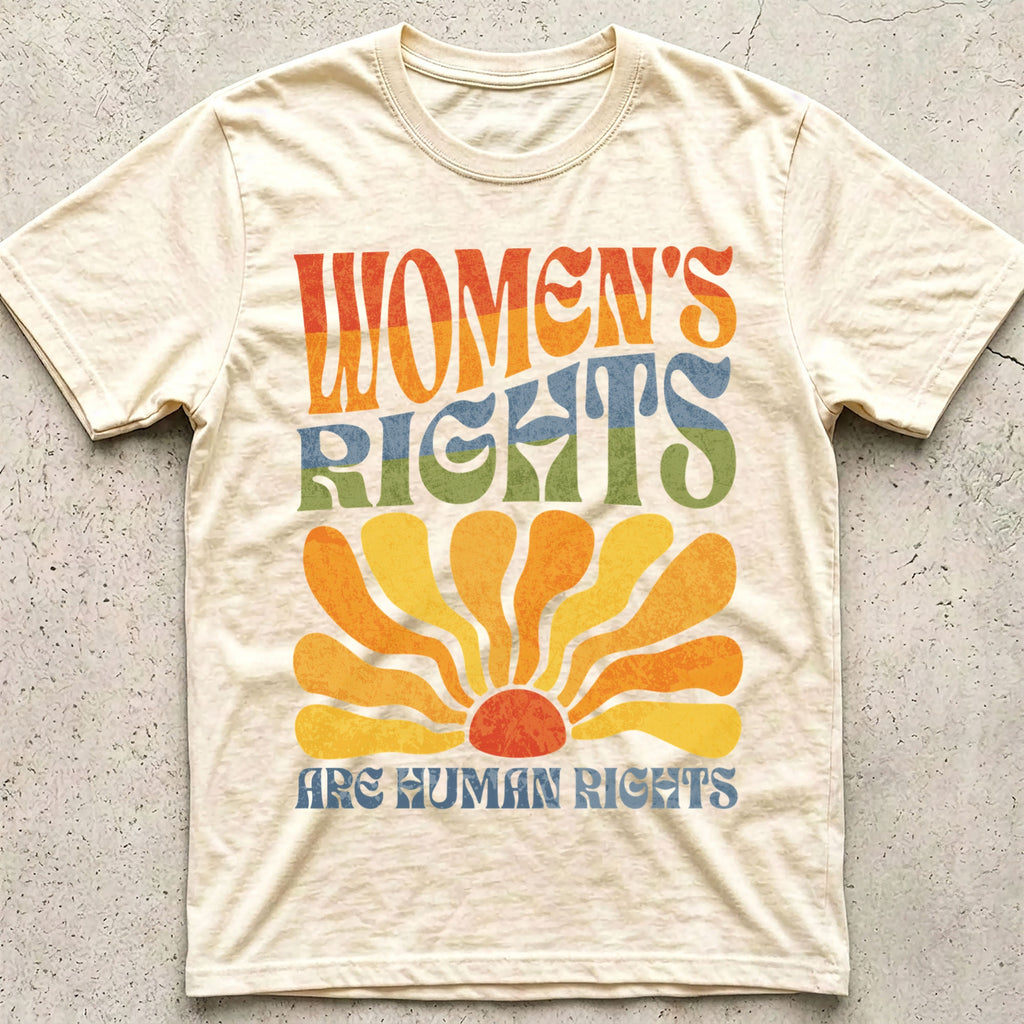 Women's Rights Boho Rainbow T-Shirt