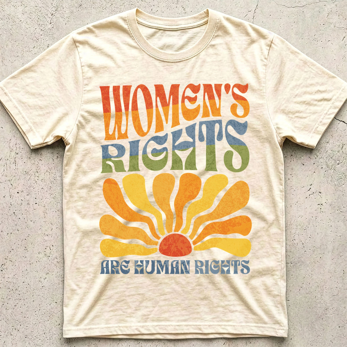 Women's Rights Boho Rainbow T-Shirt