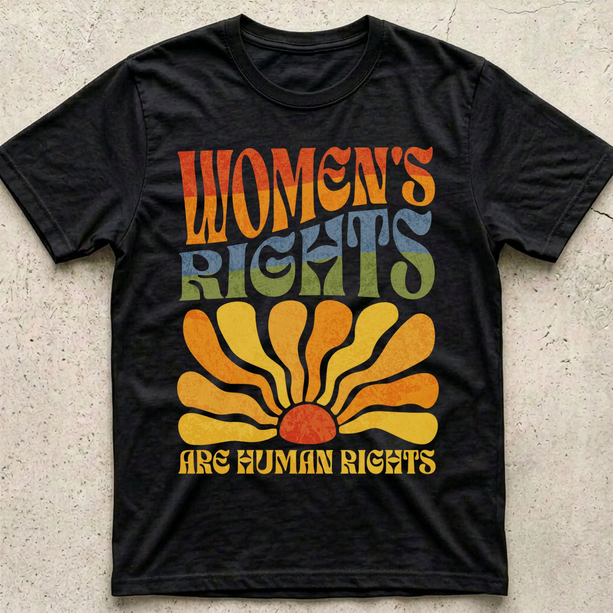 Women's Rights Boho Rainbow T-Shirt