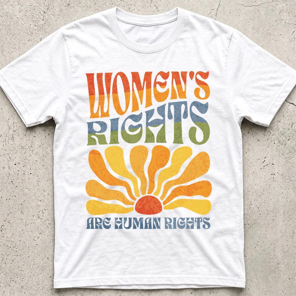 Women's Rights Boho Rainbow T-Shirt