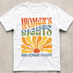 Women's Rights Boho Rainbow T-Shirt