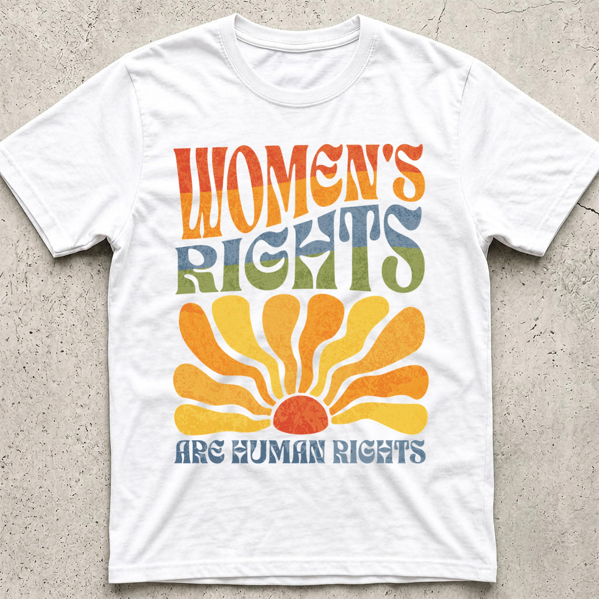 Women's Rights Boho Rainbow T-Shirt