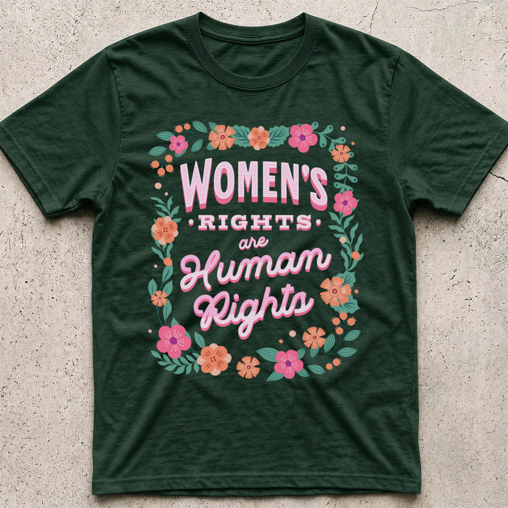 Women's Rights Floral T-Shirt
