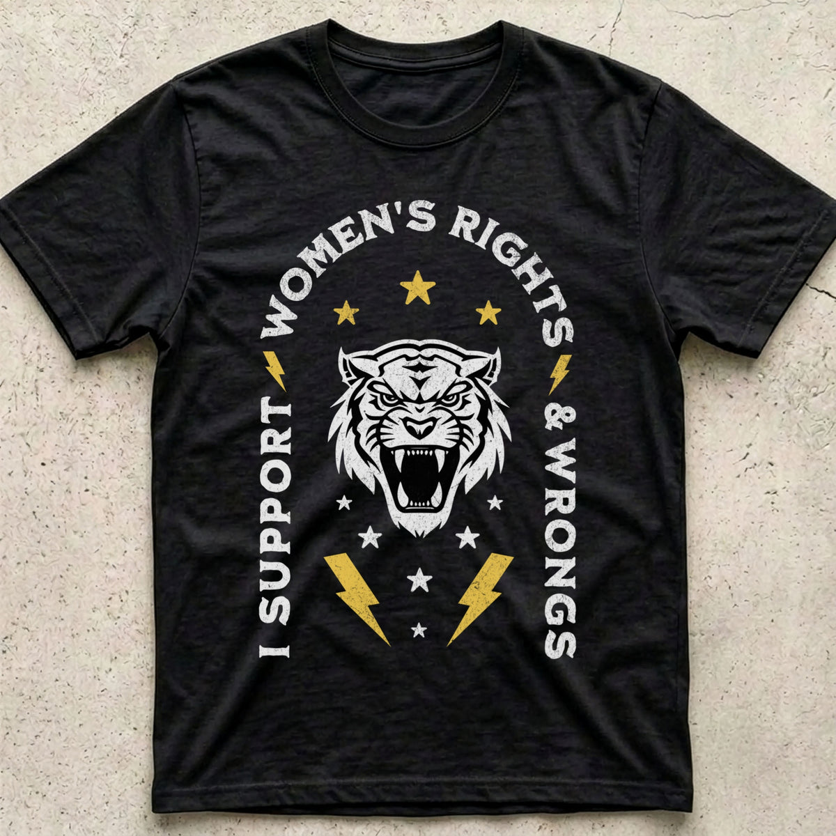 Women's Rights & Wrongs Tiger T-Shirt