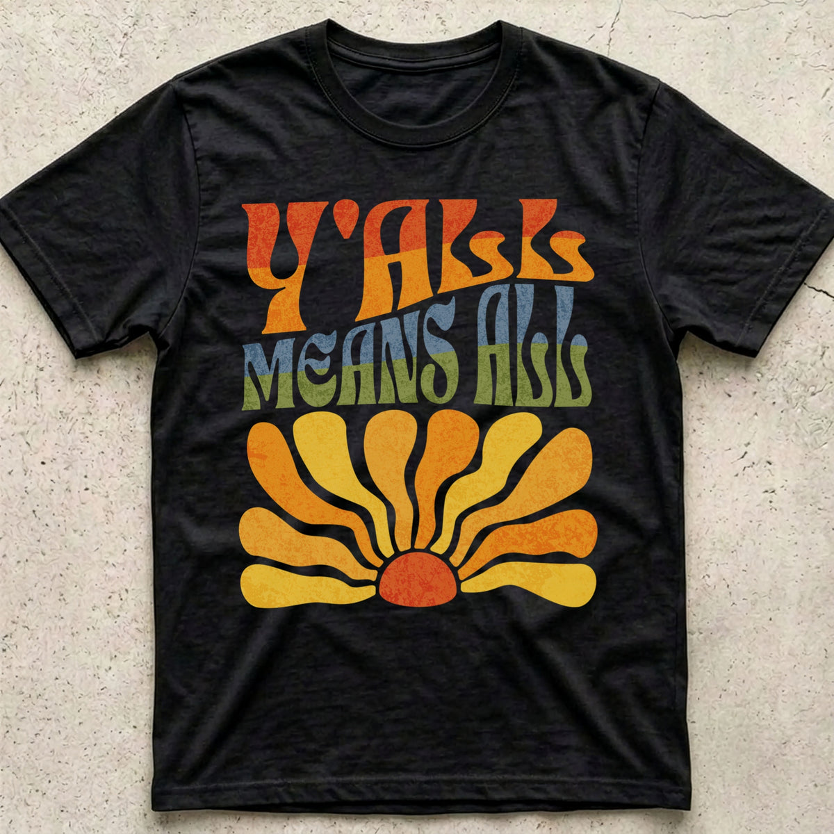 Y'all Means All Boho T-Shirt