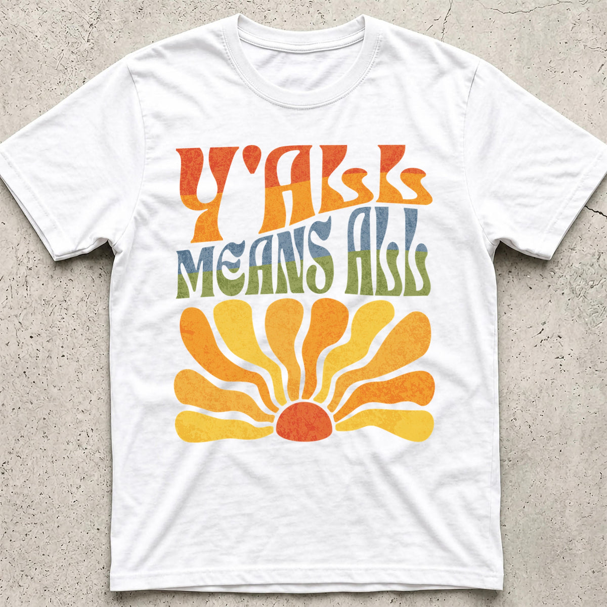 Y'all Means All Boho T-Shirt