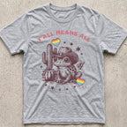 Y'all Means All Frog Distress T-Shirt