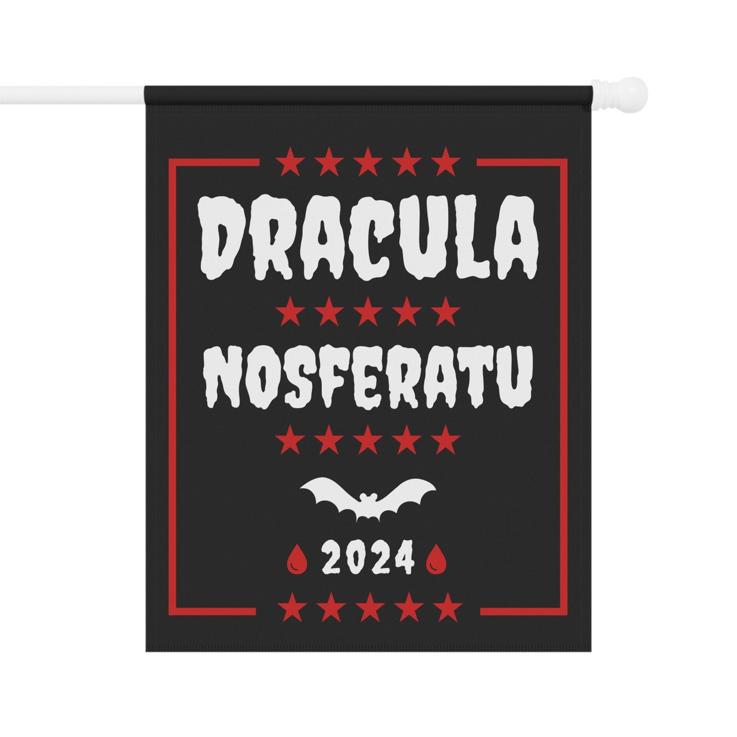 Dracula Nosferatu 2024 - Funny Vampire Halloween Flag